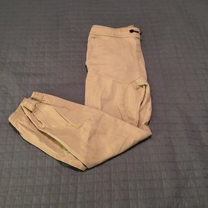 Boys khaki joggers
